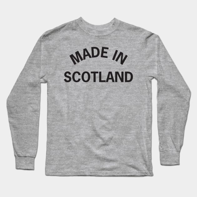 Made in Scotland Long Sleeve T-Shirt by elskepress